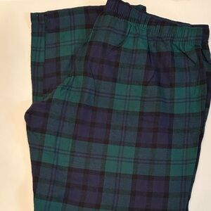 Old Navy Green and Blue Plaid Pajama Pants 1X
